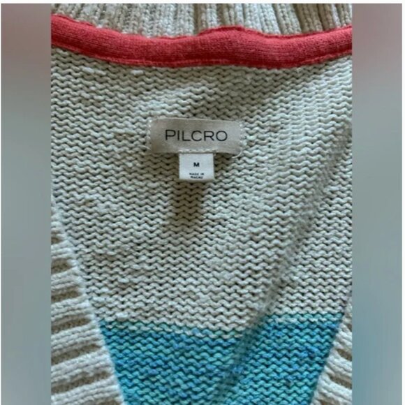 Anthropologie Pilcro Graphic Cardigan Sweater size M - Picture 7 of 10